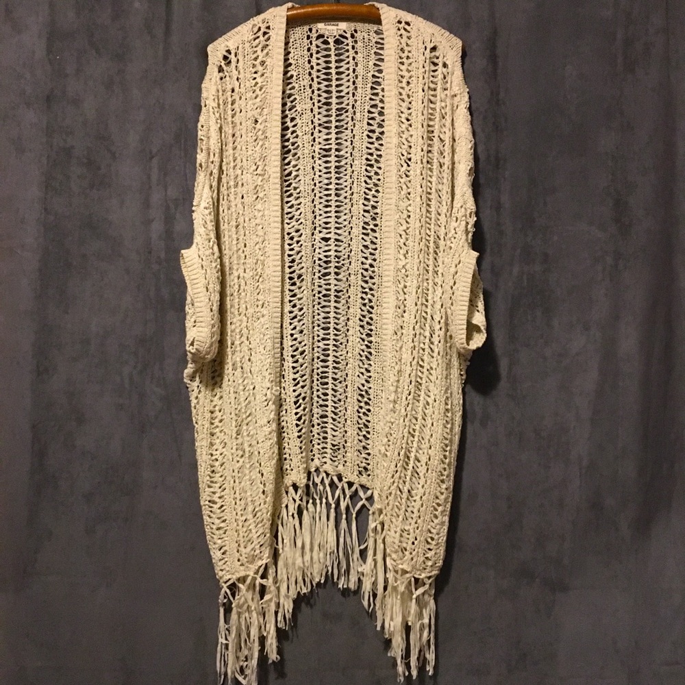 Knit cardigan